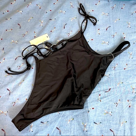 🇺🇸 FRANKIES BIKINIS HONEY ONE PIECE SWIMSUIT @A8.13.16 - Picture 9 of 9